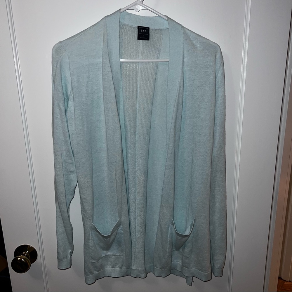 Gap aqua cardigan